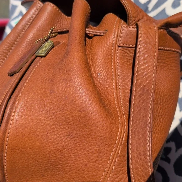 Vintage Coach Sonoma Backpack 4908 Saddle Defects - Picture 3 of 12